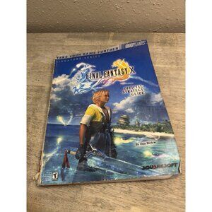 Final Fantasy X Official Strategy Guide (Brady Games Series) No Poster